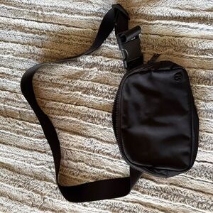 Lululemon Athletica Black Belt Bag